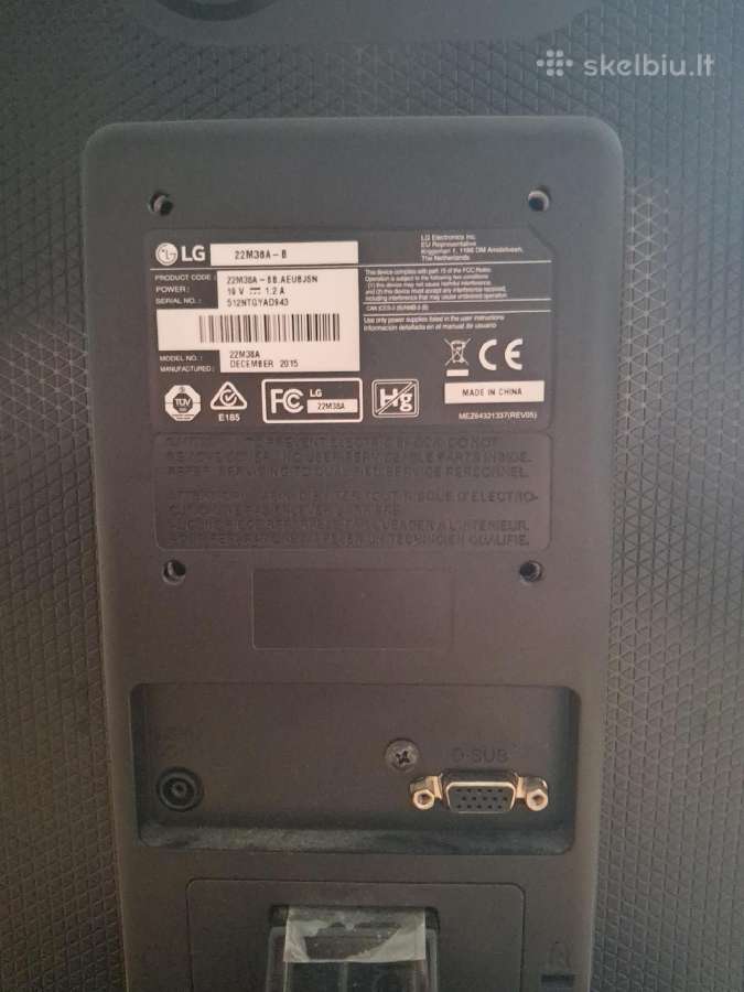 LG 22m38a-b monitorius - nuotraukos Nr. 2