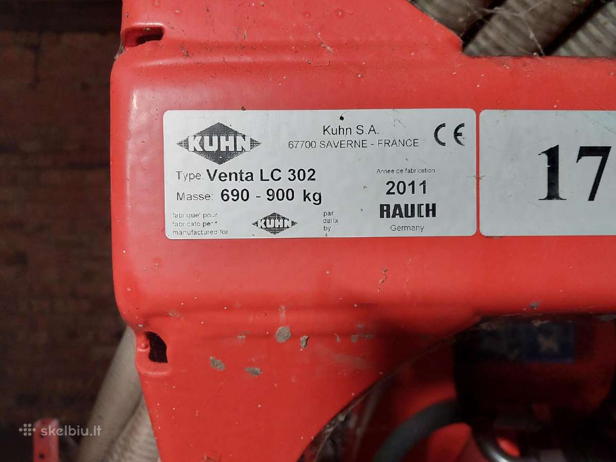 Kuhn Venta Lc 302 + Hrb 303 sėjamoji su freza - nuotraukos Nr. 2