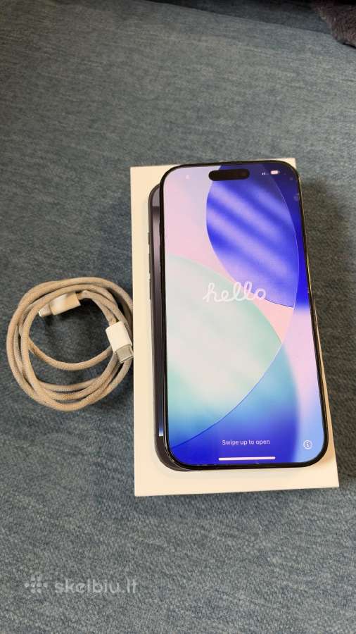 Parduodu iPhone 16 Pro, Black Titanium, 128gb - nuotraukos Nr. 3
