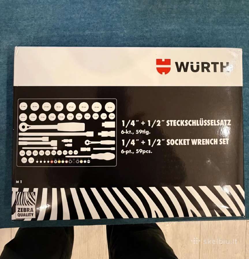 Würth raktų komplektas - nuotraukos Nr. 7