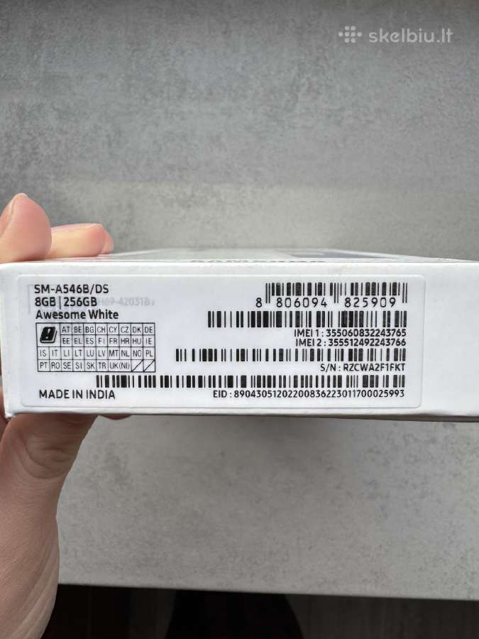 Parduodamas telefonas Galaxy A54 5G 8/256gb - nuotraukos Nr. 3