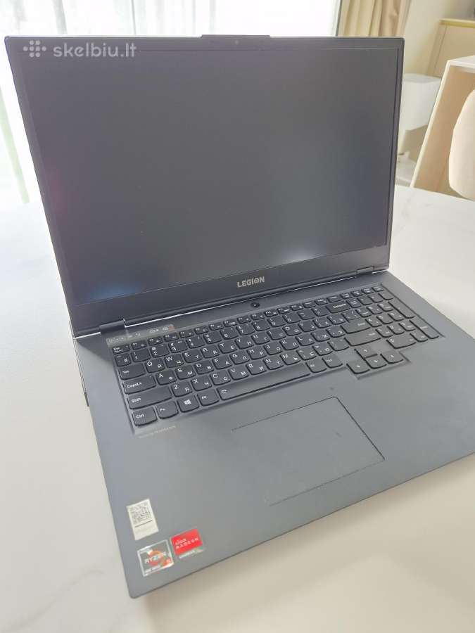 Lenovo Legion 5 17,3" Ryzen 5 Rtx 2060 16gb - nuotraukos Nr. 3