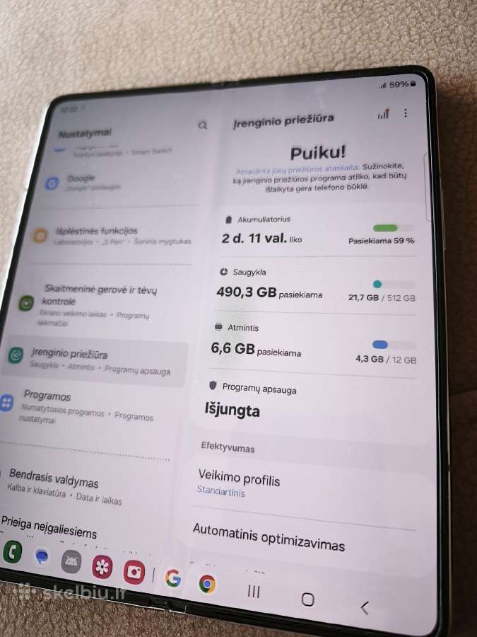 Galaxy Z Fold5 - nuotraukos Nr. 8