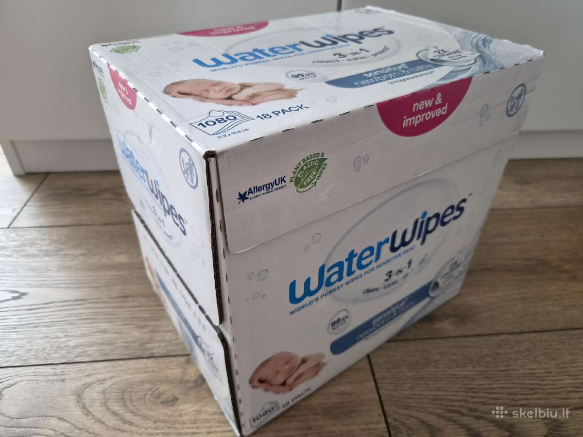 Water Wipes servetėlės 1080vnt - nuotraukos Nr. 2