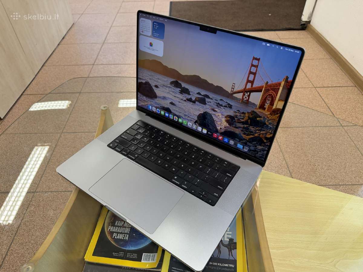 Apple MacBook Pro 2021 16 / M1 Max / 32gb /1tb #1 - nuotraukos Nr. 2