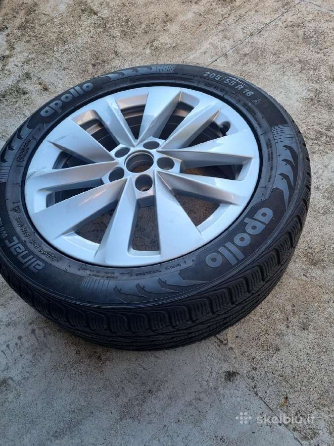Lietas ratlankis su padanga Audi, škoda - nuotraukos Nr. 2