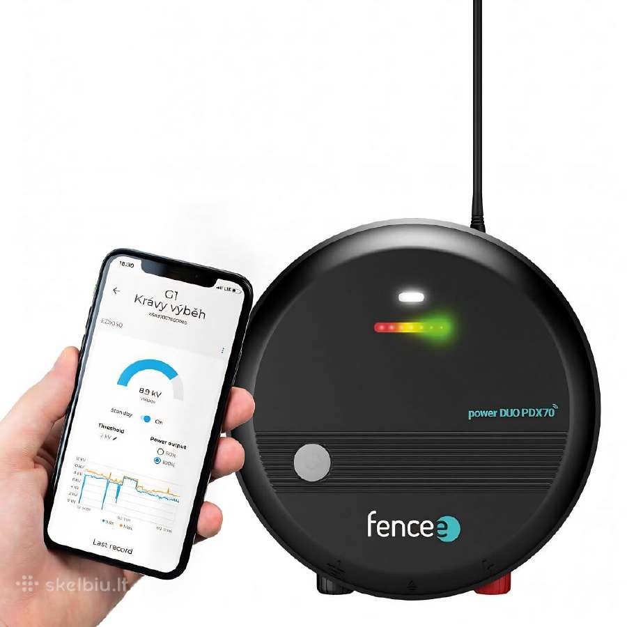 Elektrinis piemuo Fencee Power Duo Rf Pdx50 - nuotraukos Nr. 2