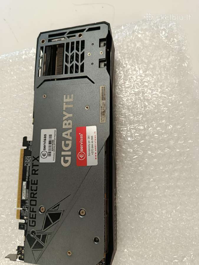 Vaizdo plokštė Gigabyte Rtx 3070 Gaming Oc 8gb - nuotraukos Nr. 2