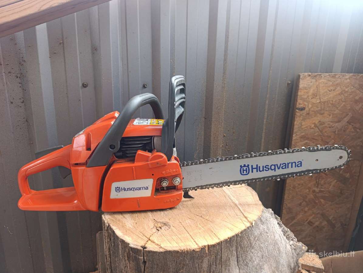 Pjūklai Husqvarna 450 ir Husqvarna 120 - nuotraukos Nr. 7