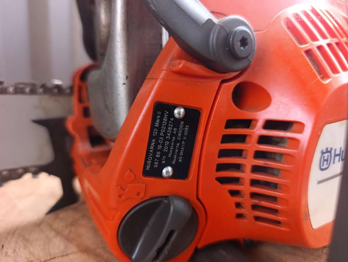 Pjūklai Jonsered 2159 ir Husqvarna 120 - nuotraukos Nr. 12