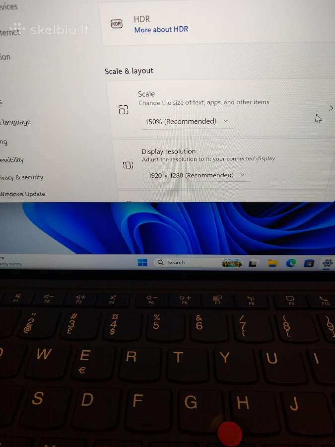 X12 i5-1130/16/12,3" Touch/2 in 1 - nuotraukos Nr. 4