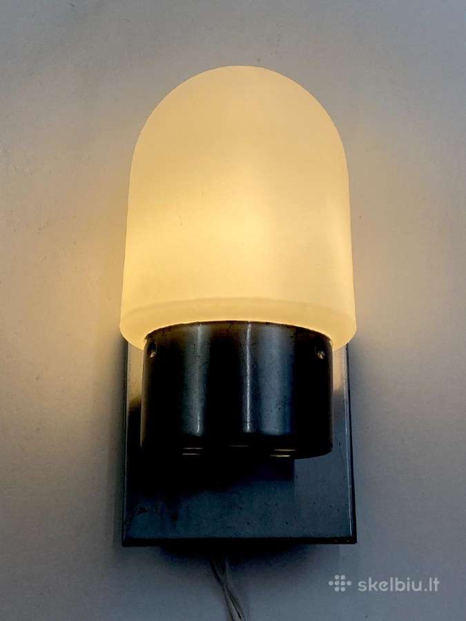 Mid century sieniniai šviestuvai 2 vnt. Komplektas - nuotraukos Nr. 8
