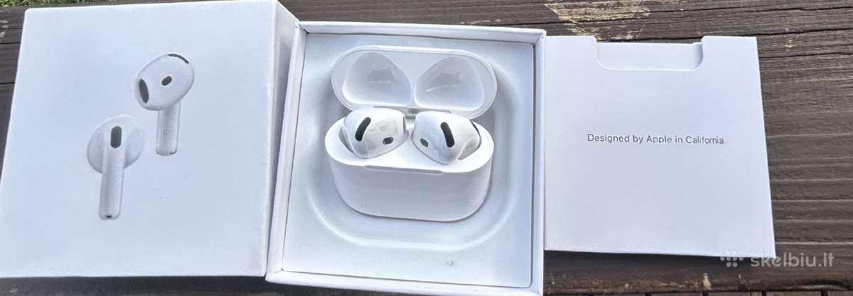 Air pods 4 kaina derinama - nuotraukos Nr. 2