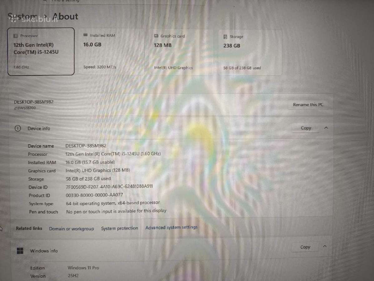 Thinkpad T16 Fhd+ Ips i5-1235u 16gb 256gb 0% - nuotraukos Nr. 2