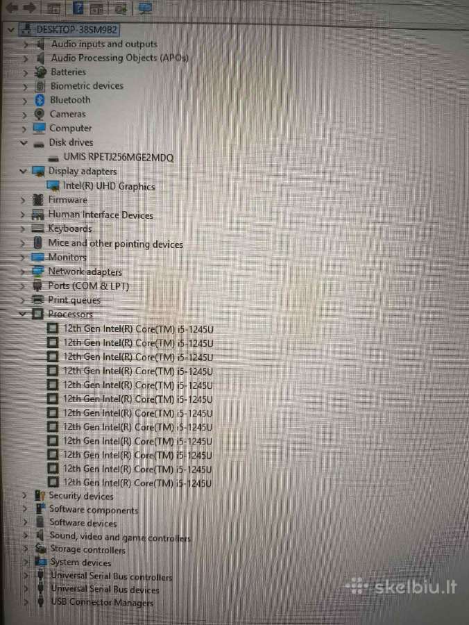 Thinkpad T16 Fhd+ Ips i5-1235u 16gb 256gb 0% - nuotraukos Nr. 3