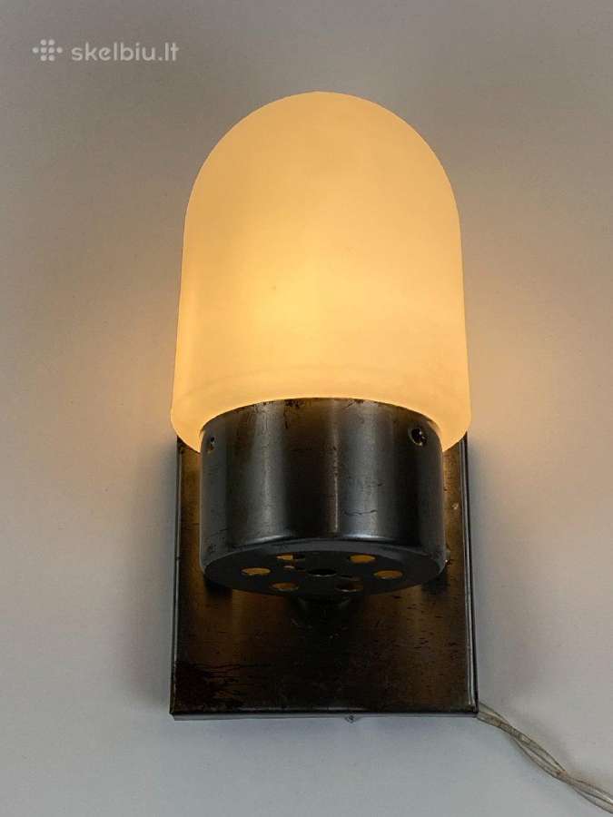 Mid century sieniniai šviestuvai 2 vnt. Komplektas - nuotraukos Nr. 8