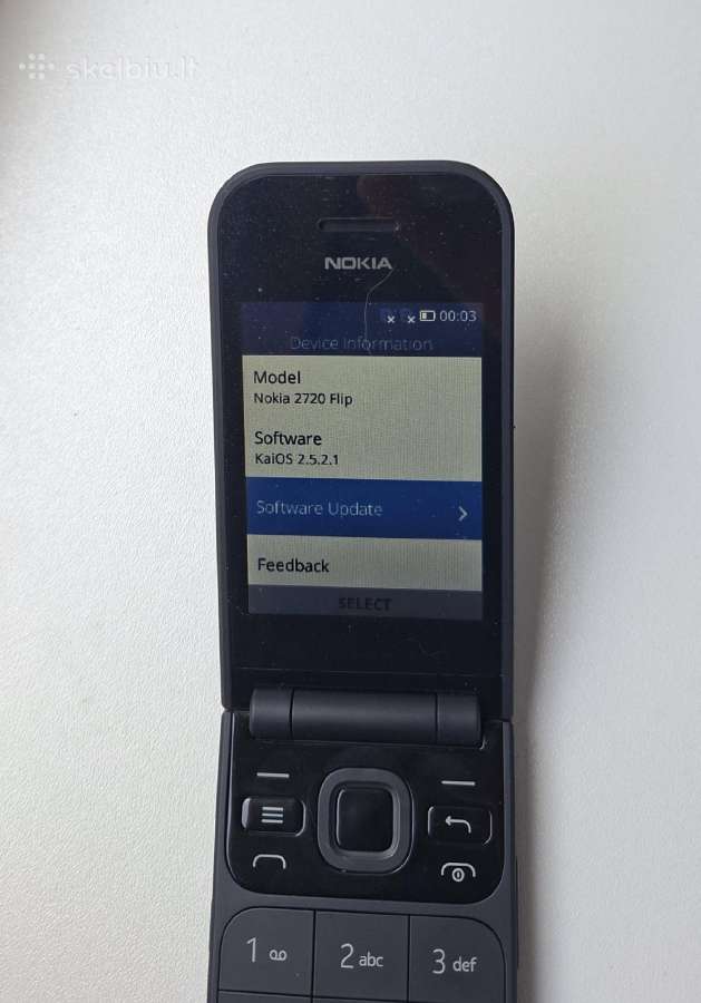 Nokia 2720 Flip - nuotraukos Nr. 8