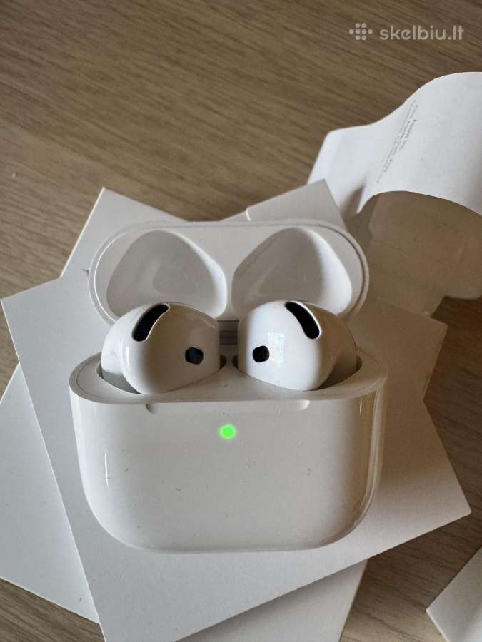 Praktiskai naujus originalus Airpods 4 - nuotraukos Nr. 4