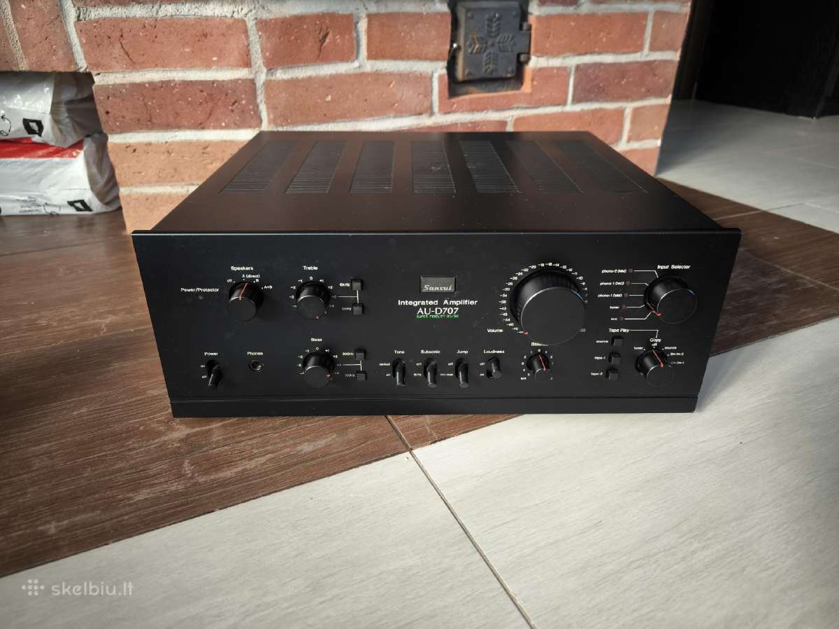 Sansui Au-d 707 stiprintuvas - nuotraukos Nr. 3