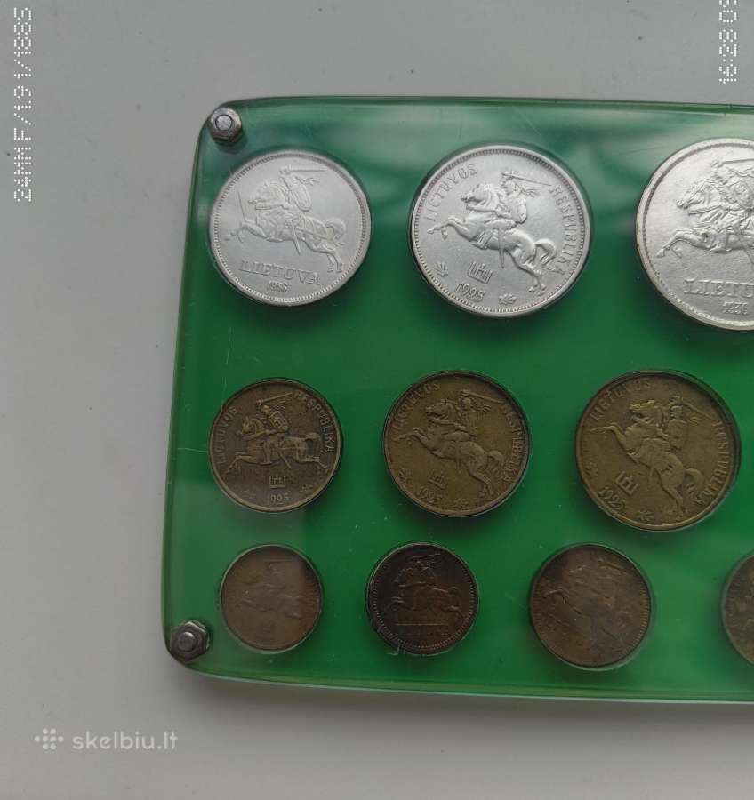 Moneta . Litų ir Centų Kolekcija 1925 - 1936 m. - nuotraukos Nr. 6