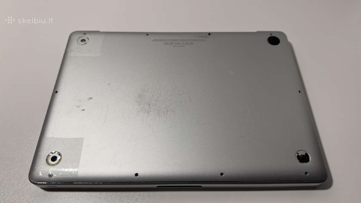 Apple MacBook Pro 13 2012 A1278 – su defektais - nuotraukos Nr. 6