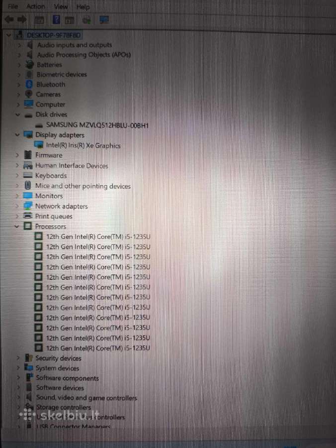 Elitebook 650 G9 15.6 i5-1235u 16gb 256gb SSD 28% - nuotraukos Nr. 5