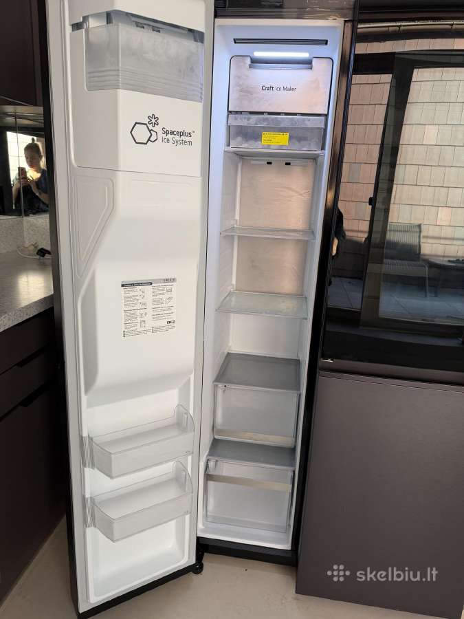 LG, Instaview, vandens ir ledo aparatas, 635 L - nuotraukos Nr. 3