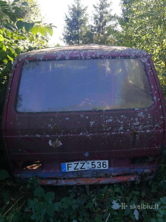 Volkswagen transporter t3 - nuotraukos Nr. 10