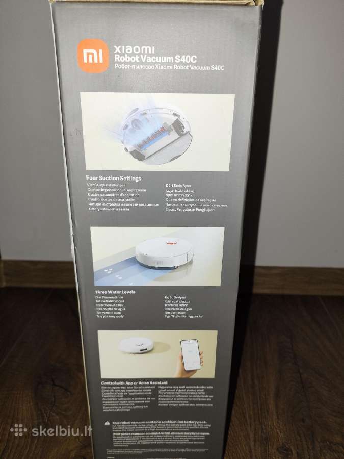 Xiaomi S40c siurblys robotas - nuotraukos Nr. 2