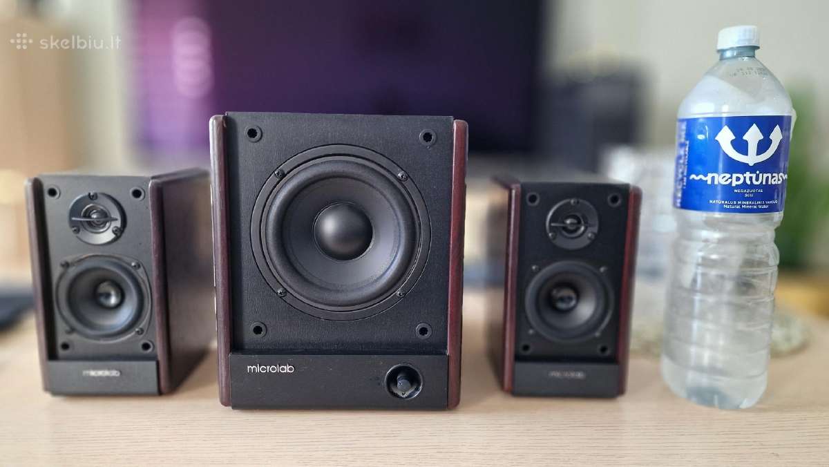 Microlab Fc330 garso koloneles. - nuotraukos Nr. 2