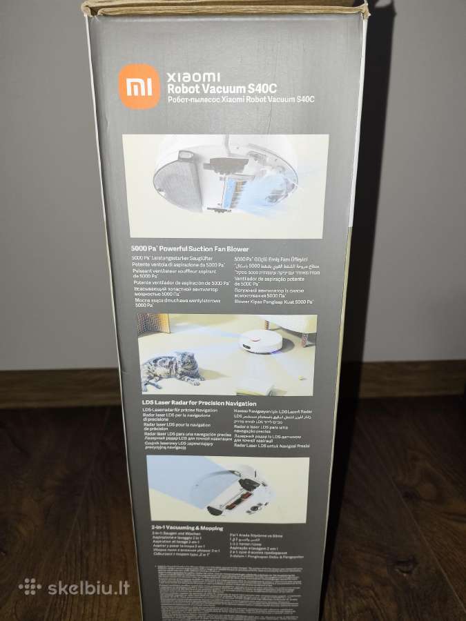 Xiaomi S40c siurblys robotas - nuotraukos Nr. 3
