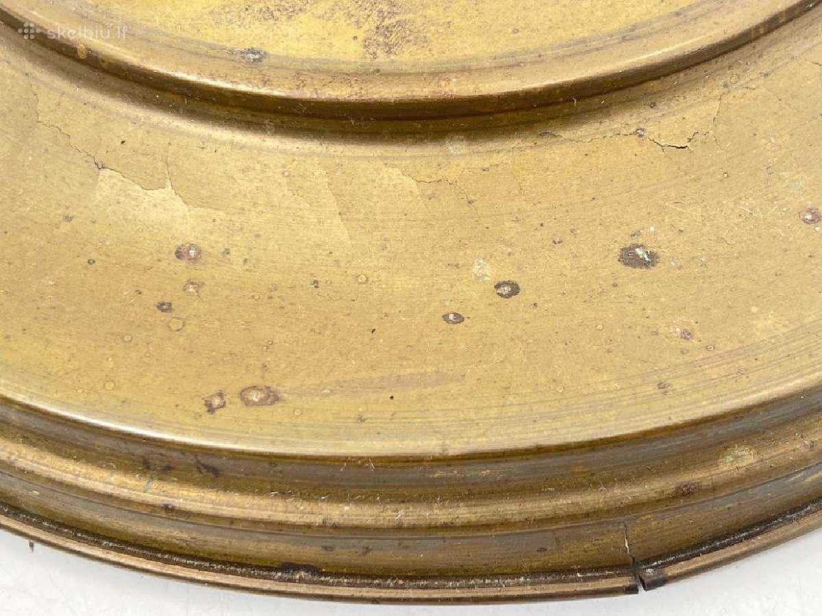 Žalvarinis pastatomas šviestuvas - nuotraukos Nr. 13