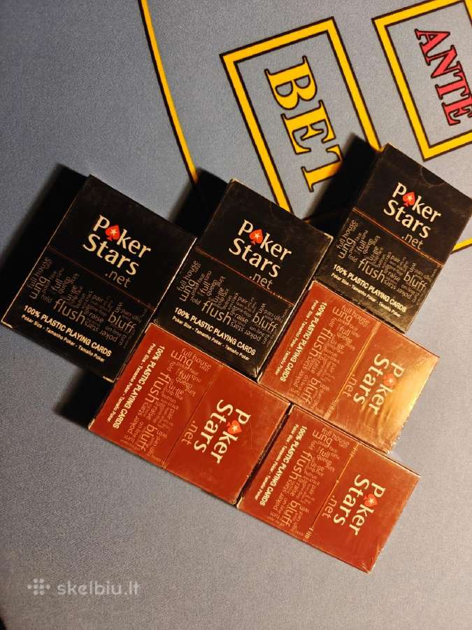 Parduodu Black Jack stalą su kortom ir žetonais - nuotraukos Nr. 6
