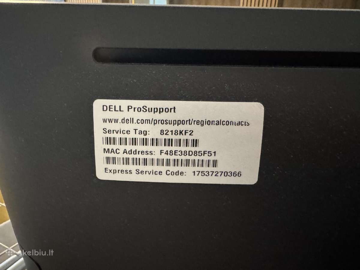 Dell Optiplex 7440 Aio 23.8" Core i7 - nuotraukos Nr. 4