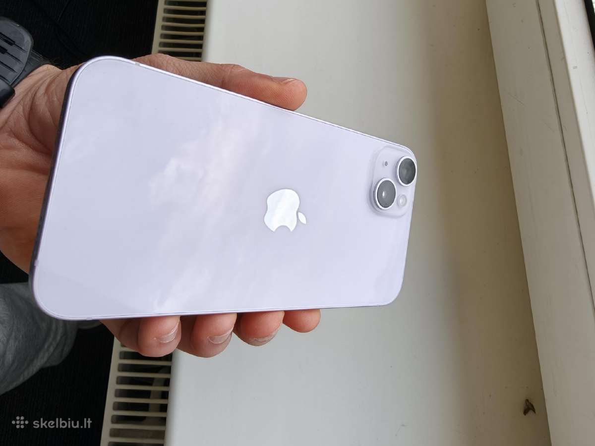 iPhone 14 plus purple 86% 128gb - nuotraukos Nr. 2