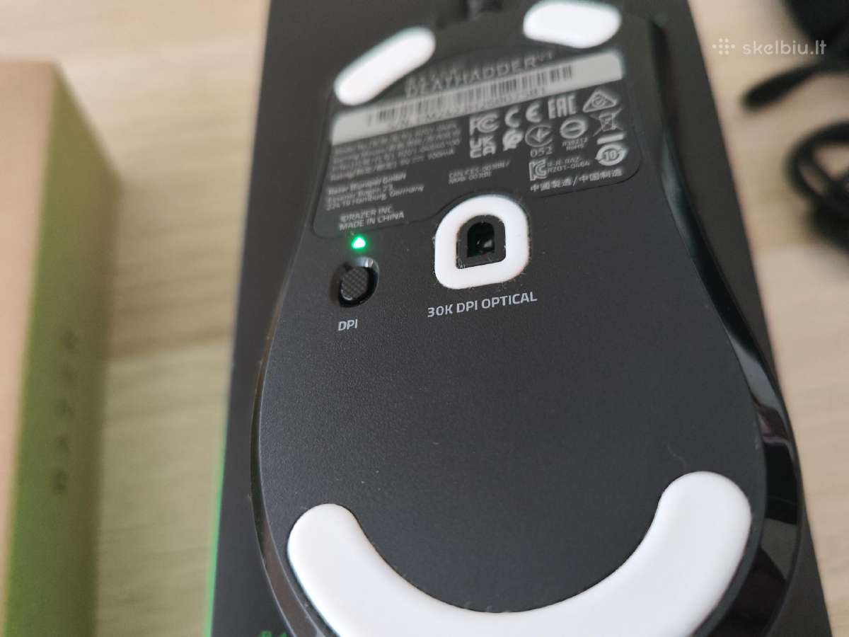 Razer Deathadder V3 žaidimų pelė - nuotraukos Nr. 2