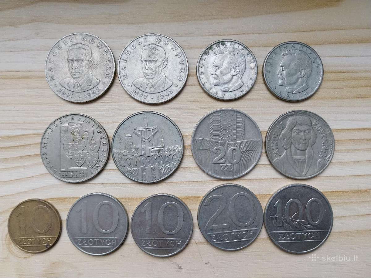 Monetos zlotai - nuotraukos Nr. 5