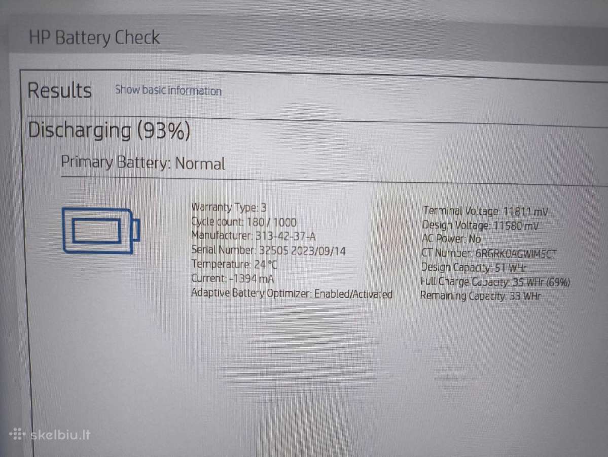 Elitebook 640 G10 14" Ips i5-1345u 64gb 256gb 31% - nuotraukos Nr. 7