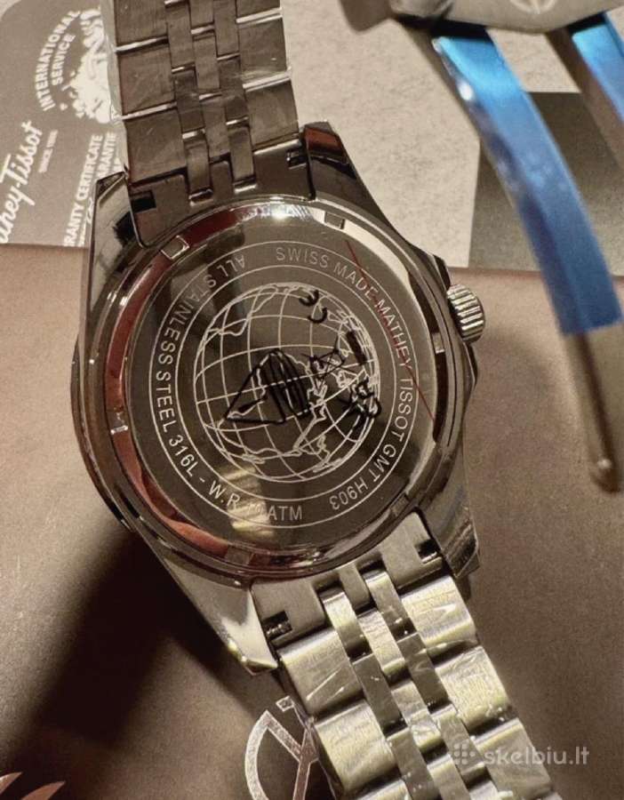 Matthey - Tissot Gmt H903anc - nuotraukos Nr. 9