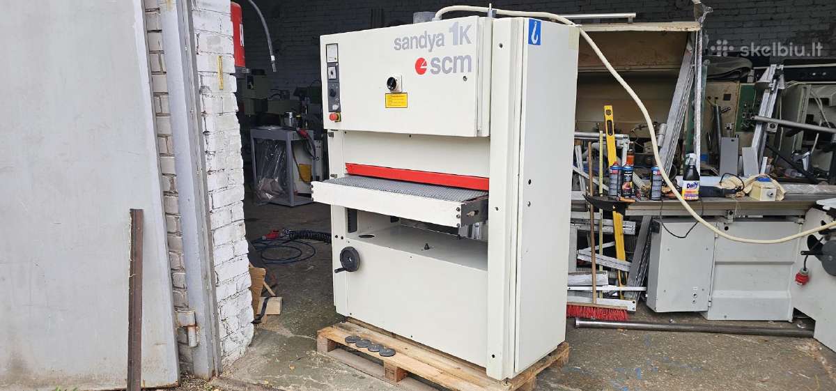 Šlifavimo-kalibravomo staklės Scm Sandya 1k 950mm - nuotraukos Nr. 9