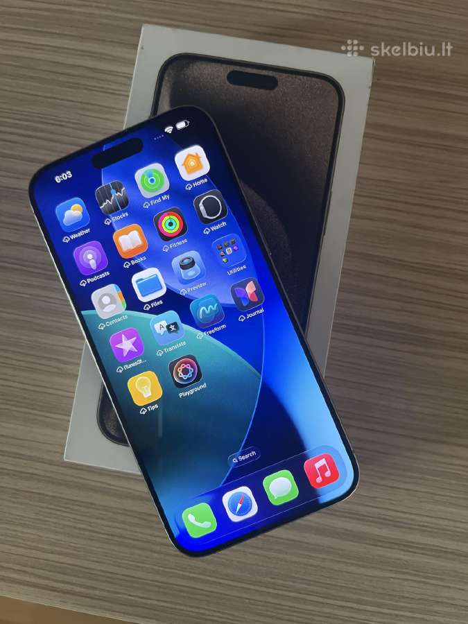 iPhone 15 pro max 256 - nuotraukos Nr. 2