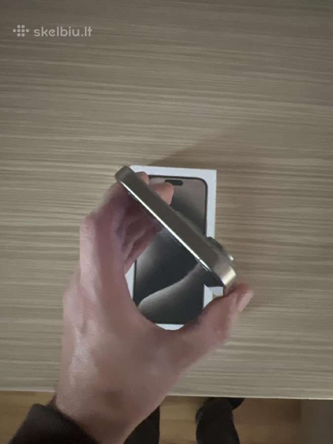 iPhone 15 pro max 256 - nuotraukos Nr. 5