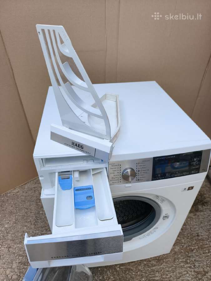 Skalbimo mašinos su džiovinimu Aeg heating pump - nuotraukos Nr. 7