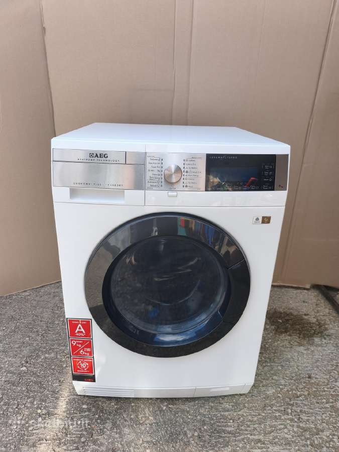 Skalbimo mašinos su džiovinimu Aeg heating pump - nuotraukos Nr. 8