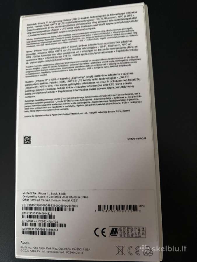 iPhone 11 64gb - nuotraukos Nr. 6