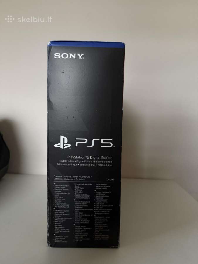 Playstation 5 Slim Digital Naujas - nuotraukos Nr. 2