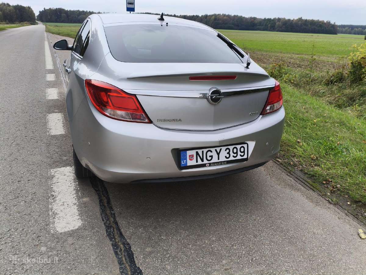 Opel insignia - nuotraukos Nr. 4
