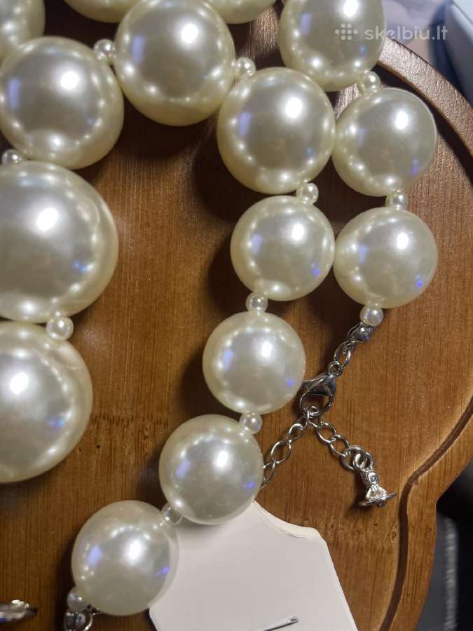 Vivienne Westwood Giant Pearl Drop Necklace - nuotraukos Nr. 4