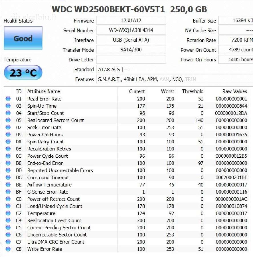 HDD sata 640gb 500gb 320gb geros būklės tested - nuotraukos Nr. 13