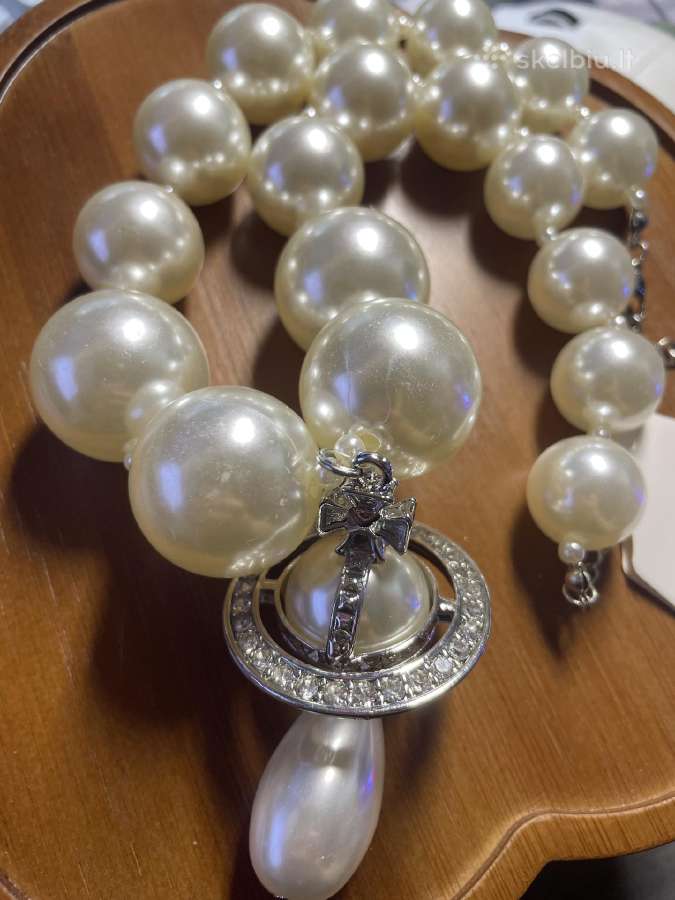 Vivienne Westwood Giant Pearl Drop Necklace - nuotraukos Nr. 5